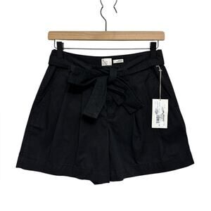 NWT Target A New Day High Rise Paperback Shorts in Black - Size 2